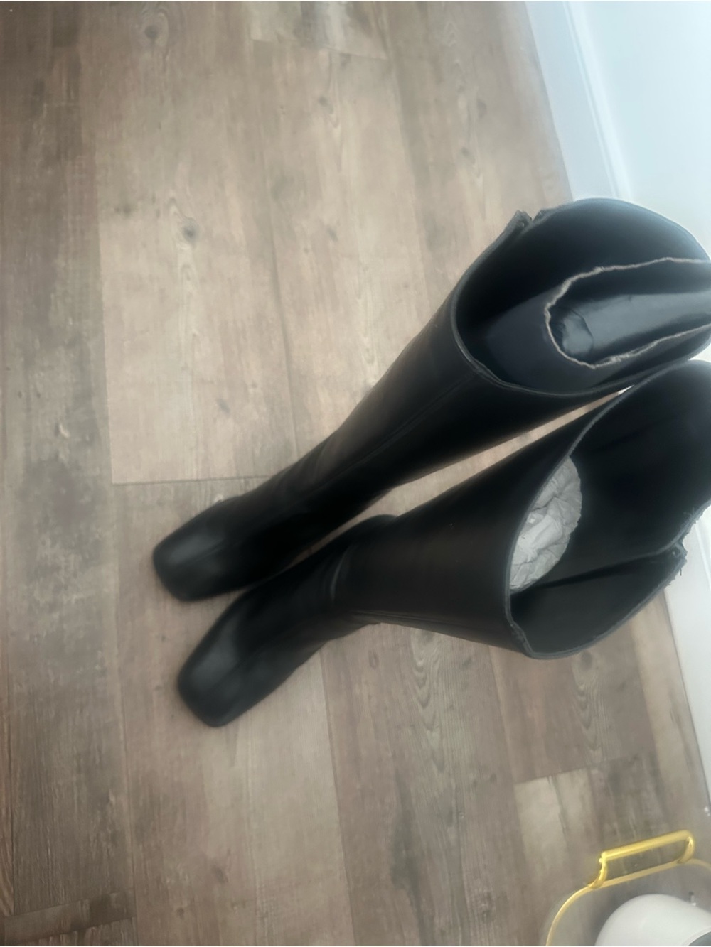 Reformation Black Block Heel Boots - Picture 4 of 5